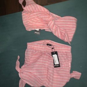nasty gal matching set, runs a little small